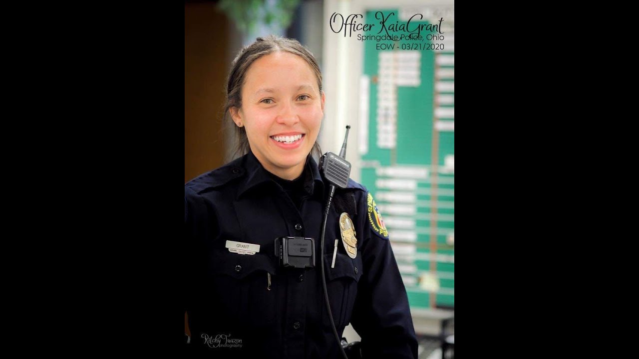 Tribute Video Officer Kaia Grant Springdale Police Department