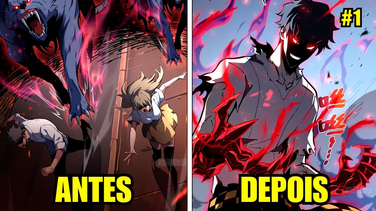 INFECTADO PELA NÉVOA: Ele Finge ser Humano e EVOLUI Devorando Monstros! Manhwa Recap