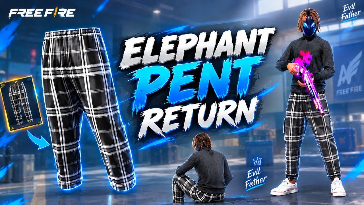 Elephant Pent & Anjelic Pent & Throne Emote Return | Free Fire New Up Coming Events Date 🌹 Pakistan🫣