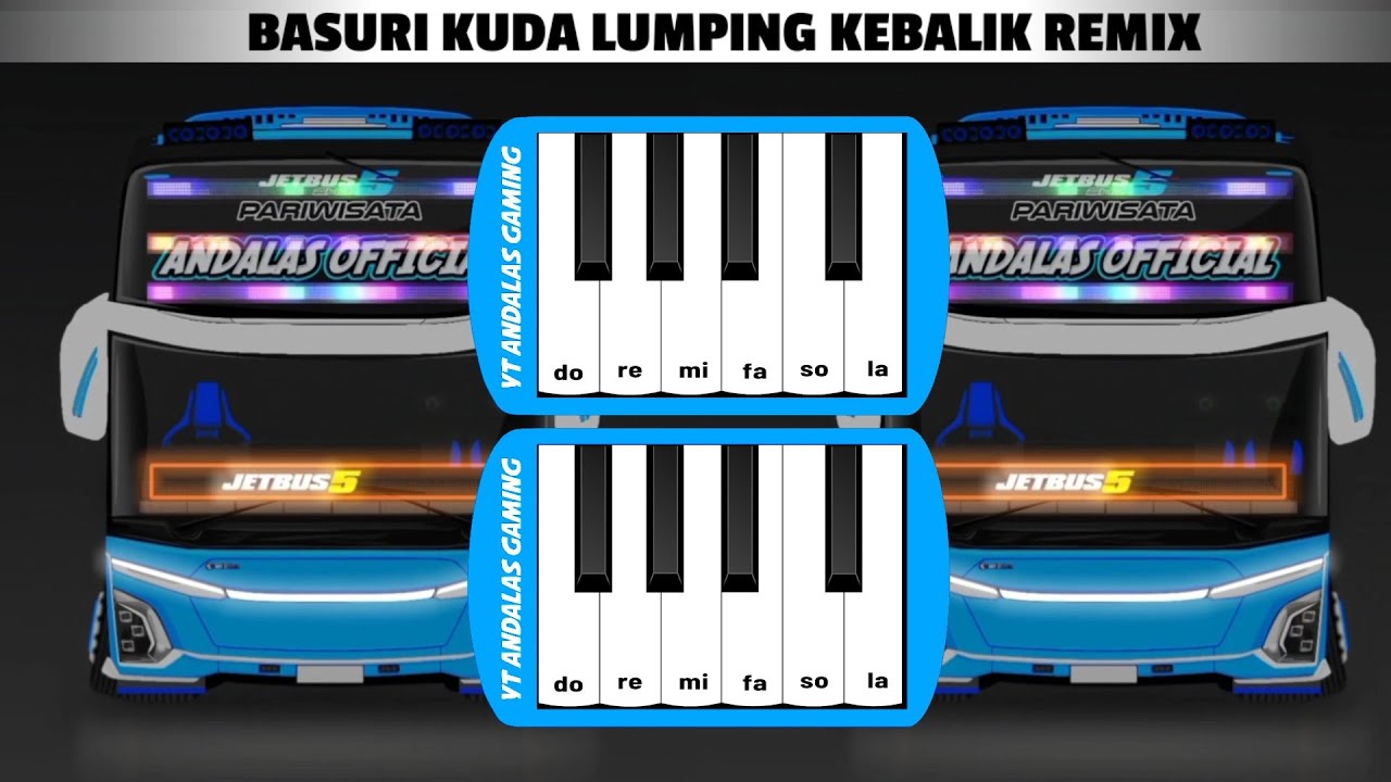 Telolet Basuri Kuda Lumping Kebalik Remix Versi Pianika || Basuri Pianika