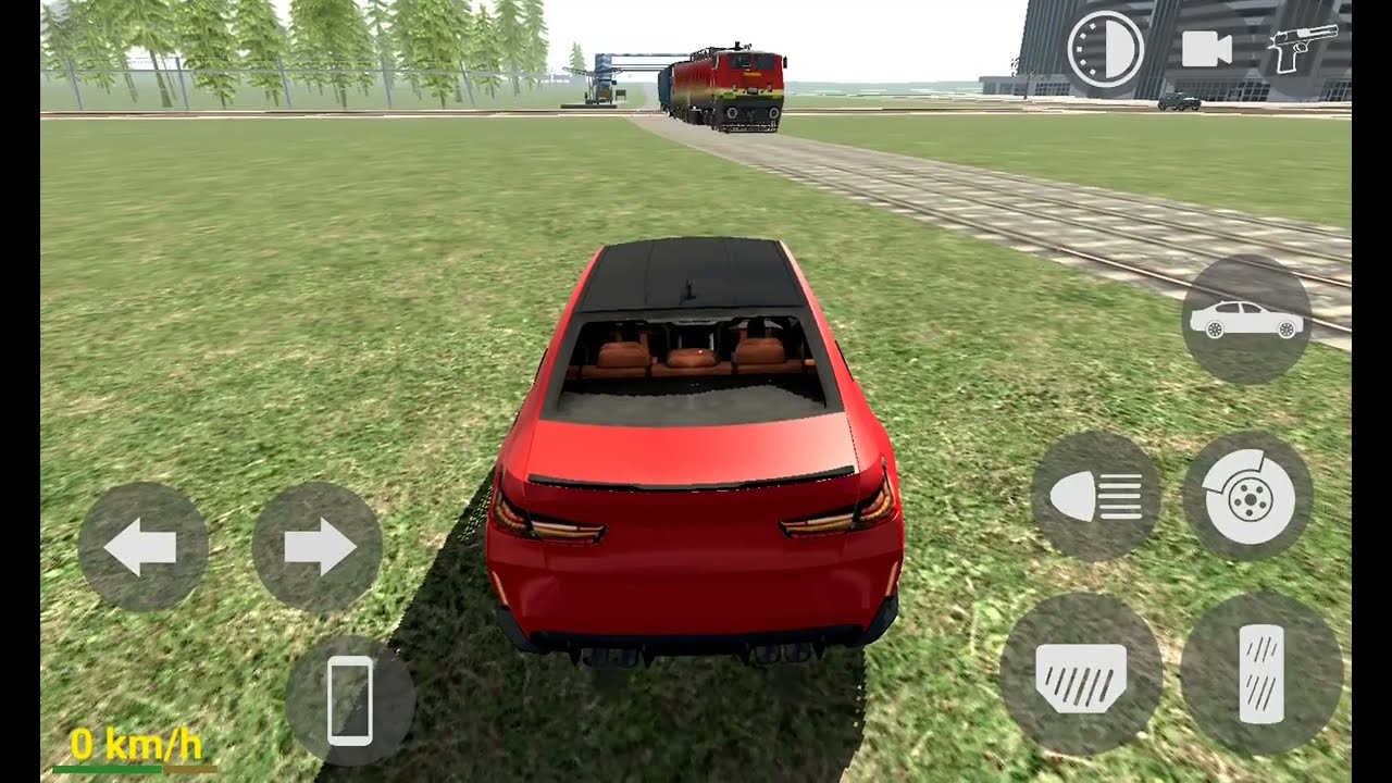 BMW M3 vs Train | Indian Bikes Driving 3D