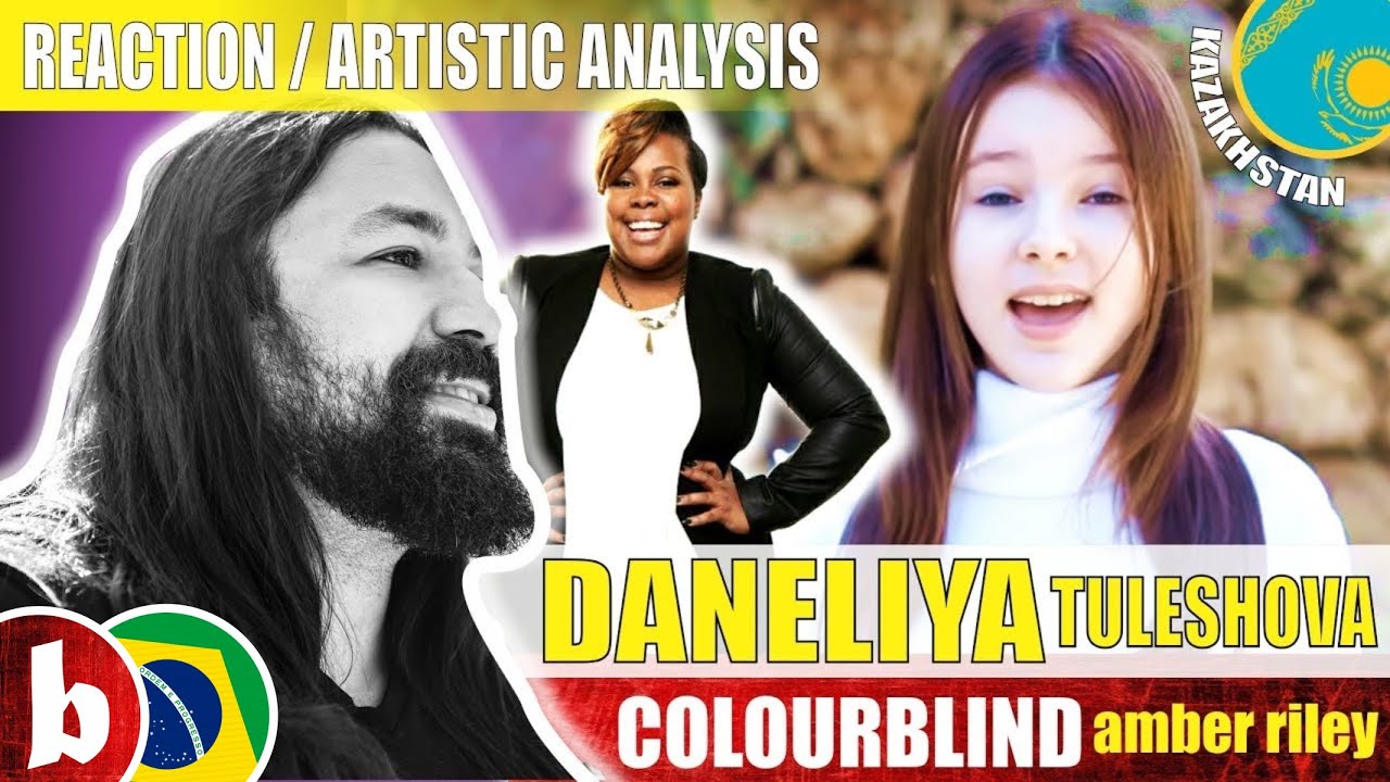 DANELIYA TULESHOVA! Colourblind - Reaction Reação (SUBS)