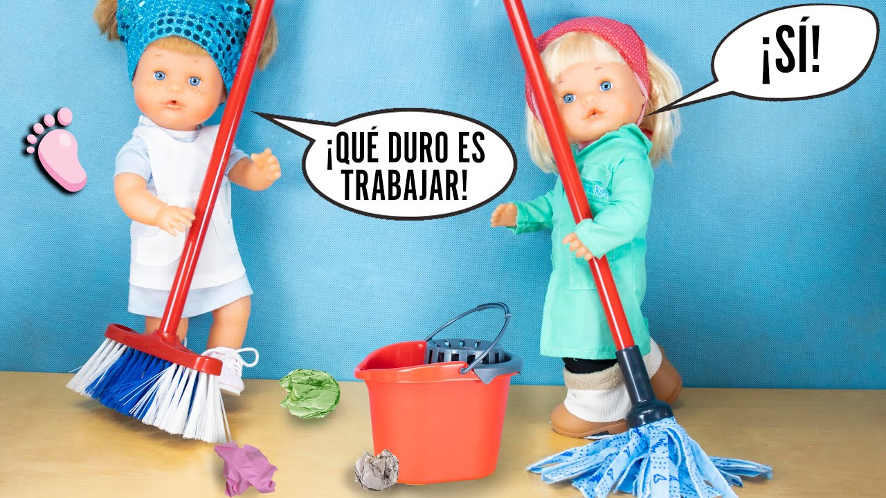 💲NOA Y NOÉ trabajan limpiando para ahorrar 💶 y COMPRAR un VIDEOJUEGO en el BLACK FRIDAY 🎉