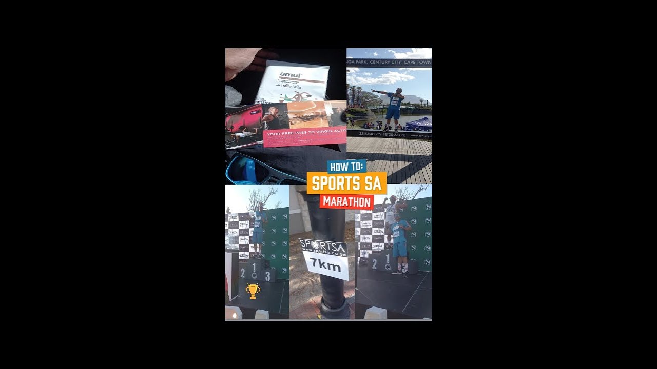 How to do a SPORTS SA marathon and have greatness thrust upon thy @whytheYmen
