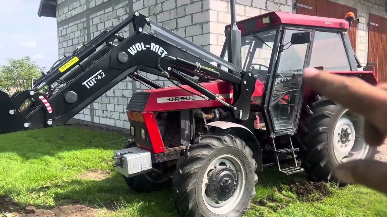 Dzwoń 536158029: Nowy nabytek Ładowacz czołowy Tur -4.2WOŁ-MET 1500kg URSUS Zetor 914