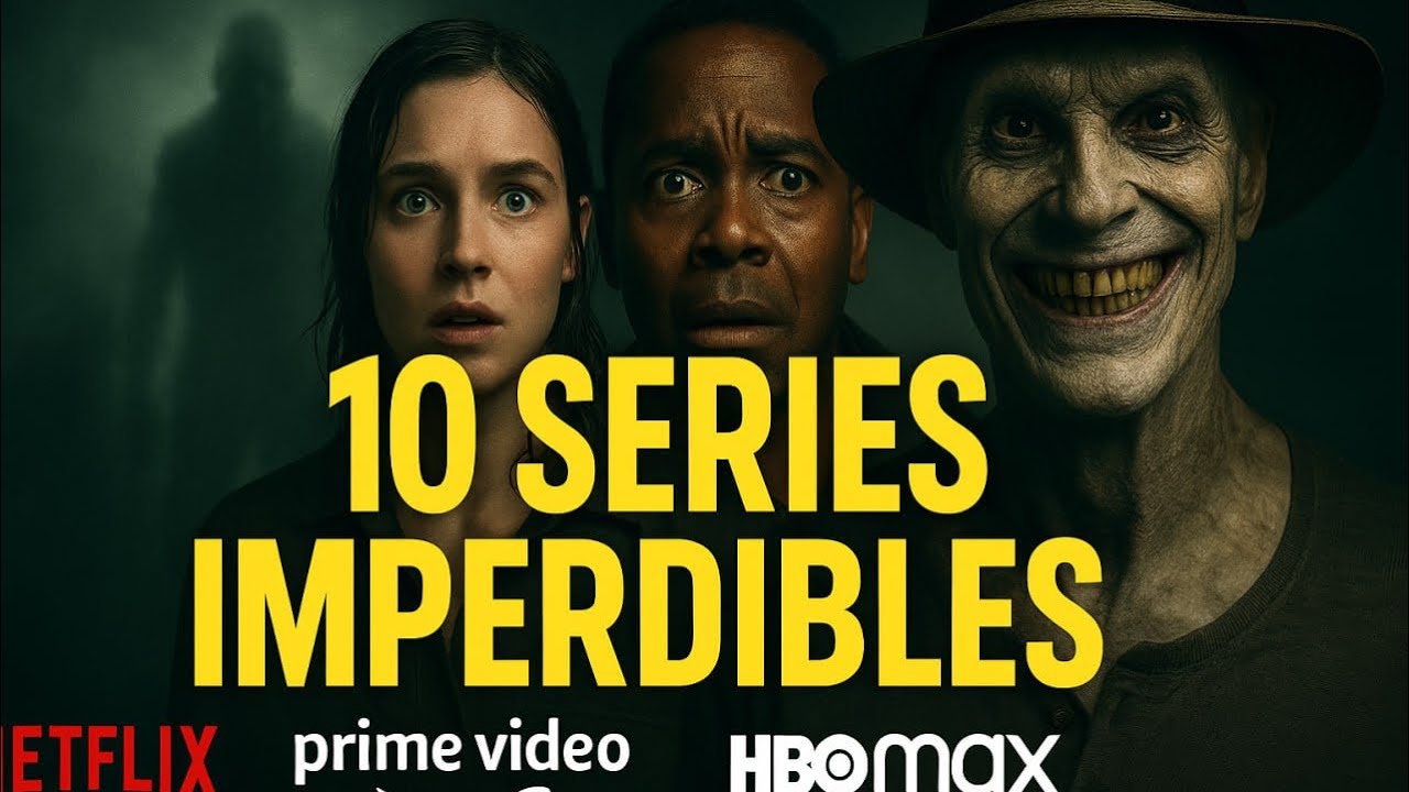 ✅ 10 SERIES de Suspenso y Ciencia Ficción que NO vas a poder dejar de ver (Netflix, Prime, HBO Max)