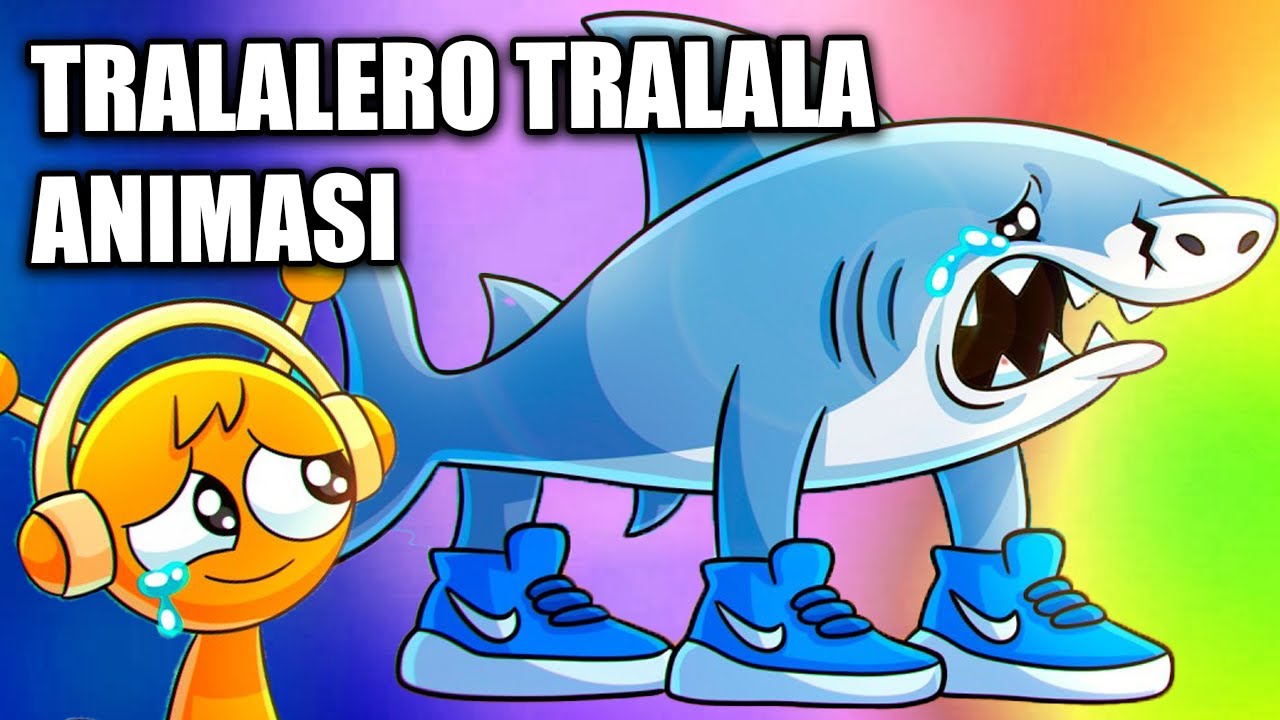 TRALALERO TRALALA jadi IKAN BAKAR  - ANIMASI ANOMALI