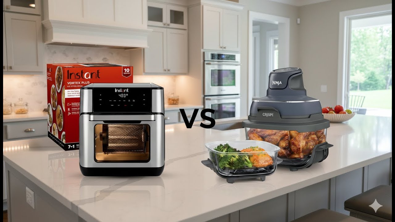 Ninja Crispi vs Instant Pot 10QT Air Fryer — Which One Is Worth It?