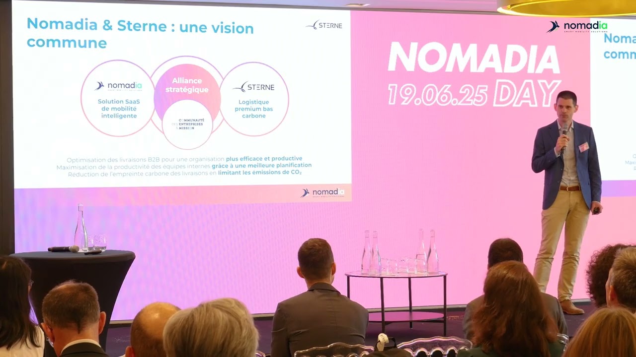 Sterne optimise ses tournées logistiques avec Nomadia Delivery