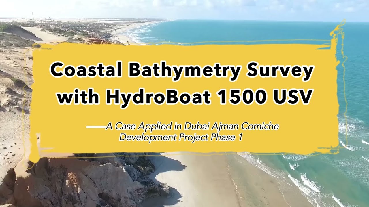 Application | Coastal Bathymetry Survey with the HydroBoat 1500 USV