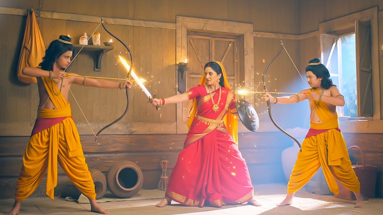 SHRIMAD RAMAYAN || लव कुश ने क्यों किया माता सीता जी पर वाणों की बारिश ?