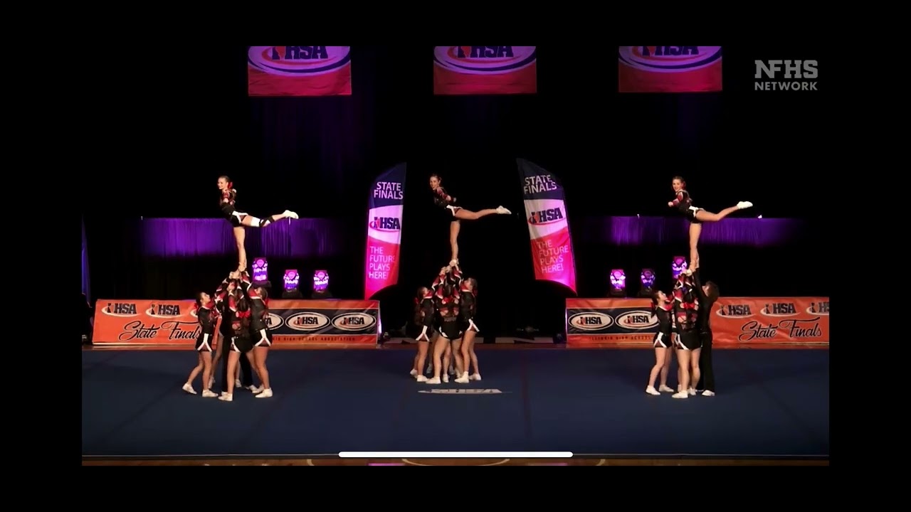 Highland High School IHSA Cheerleading State Finals 2024