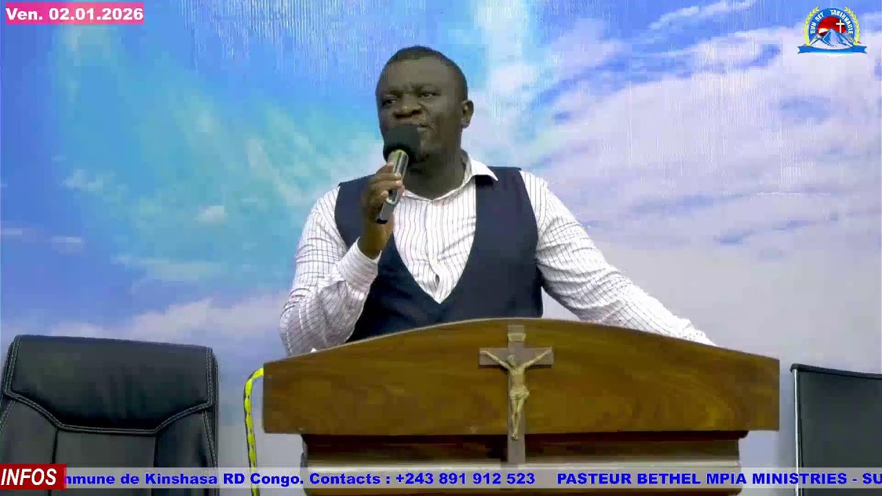 CULTE DU VENDREDI 02.01.2026 l  LE PANNEAU PUBLICITAIRE DE DIEU l Rev CALEB KAMBU
