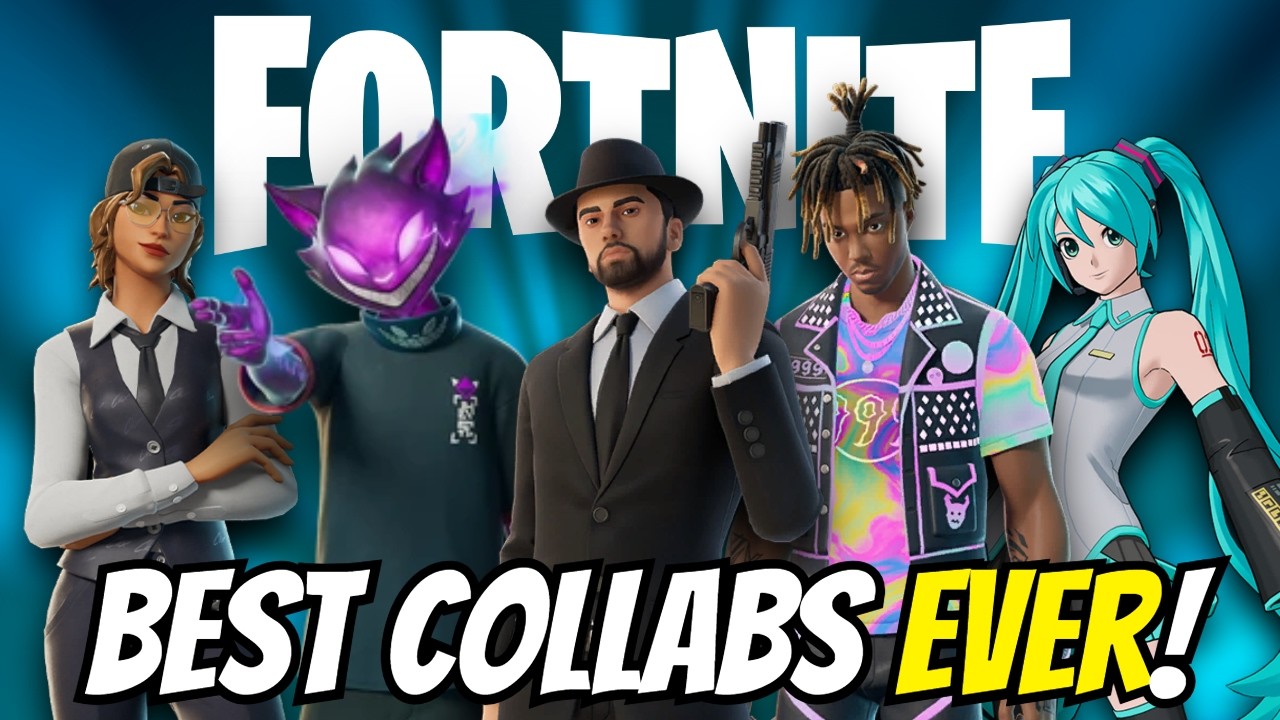 Вспоминаем ЛУЧШИЕ коллаборации с иконами Fortnite за всю историю!