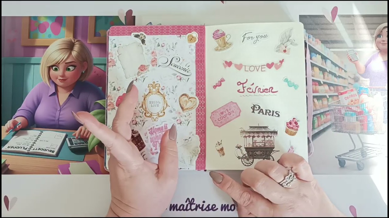 ❤️ budget prévisionnel de février + bilan semaine 1 ❤️
