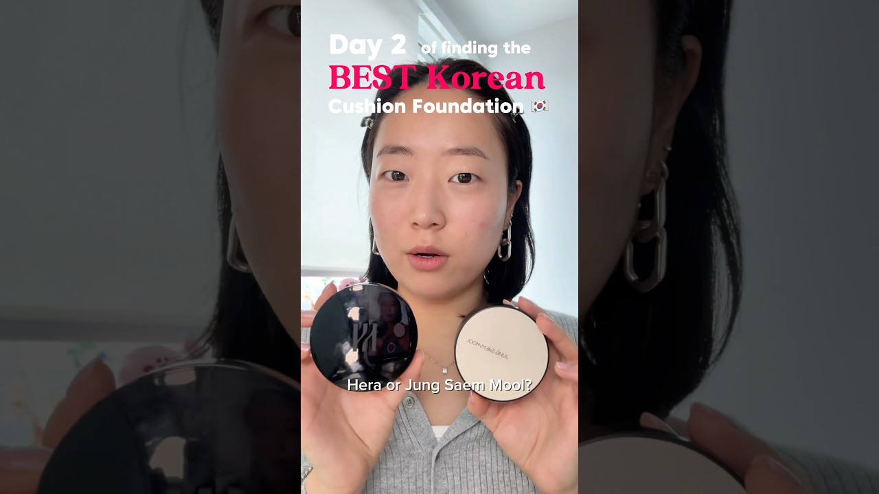 Hera vs Jung Saem Mool Cushion Foundation Review