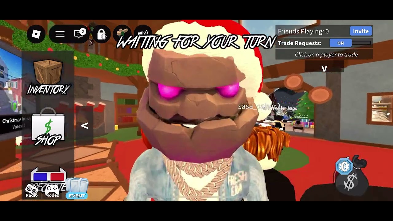 Say thank you cause I want for you all guys