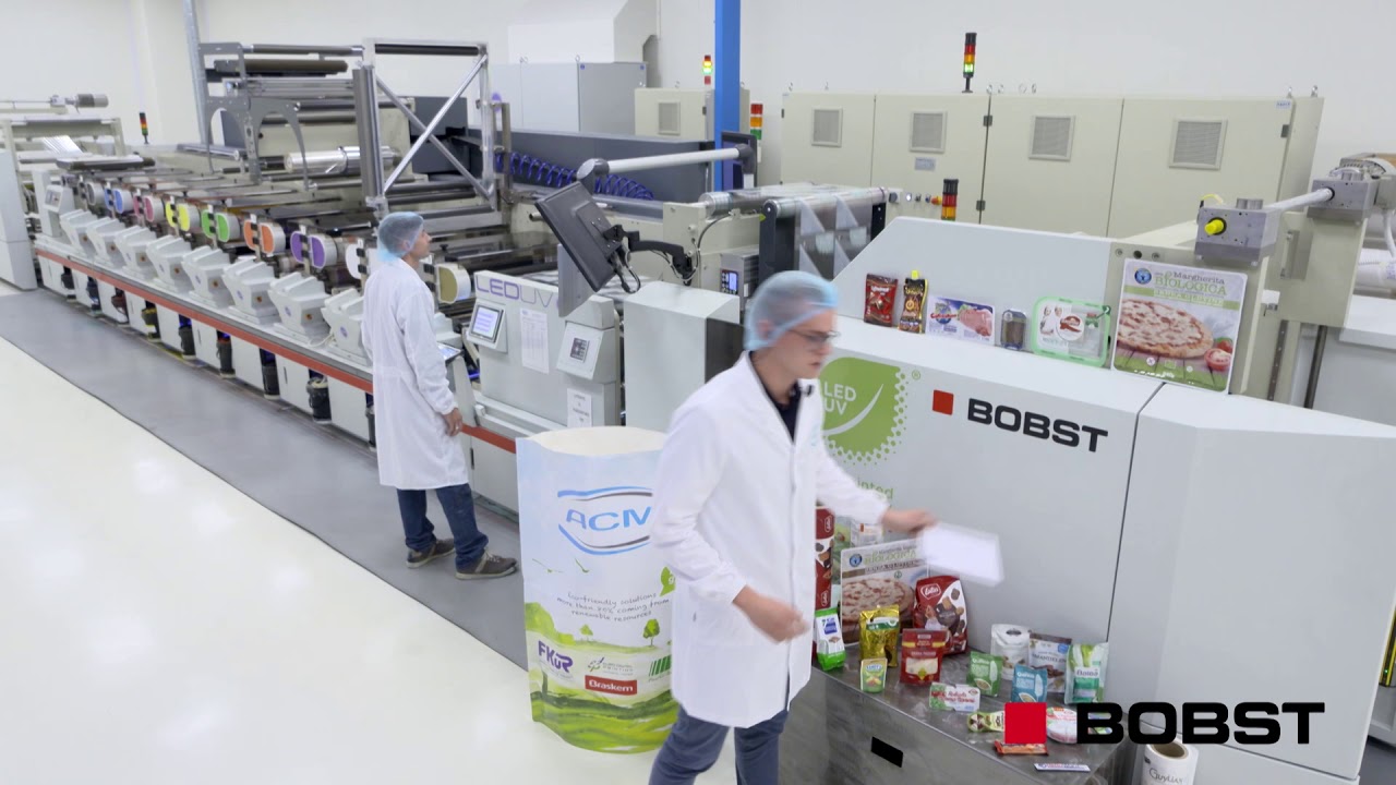 diretta streaming video industriale bobst labelexpo 2017