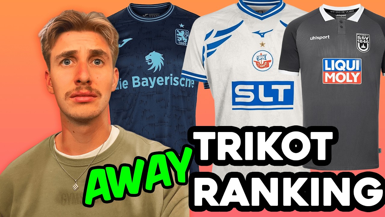 3.LIGA AUSWÄRTSTRIKOT RANKING 🔥 25/26 🚀 3 Absolute Banger!