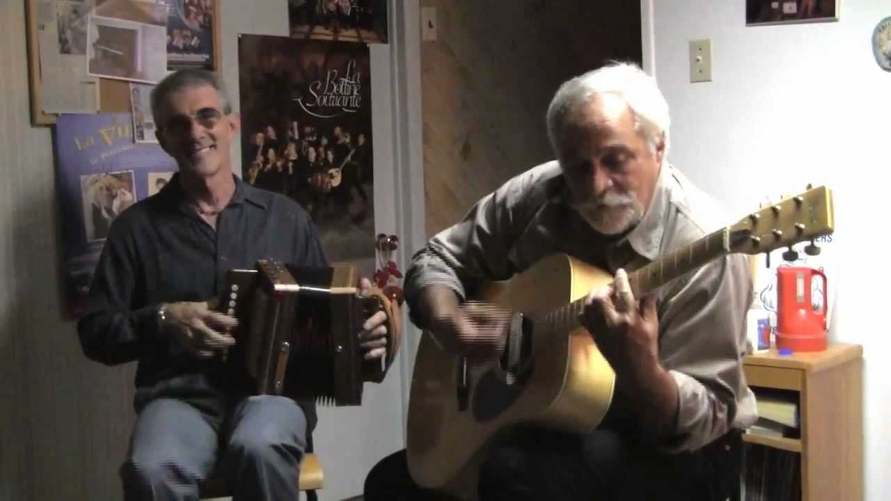 Gaston Nolet on accordian, on guitar Robert Gauthier Piano Benoit Legault