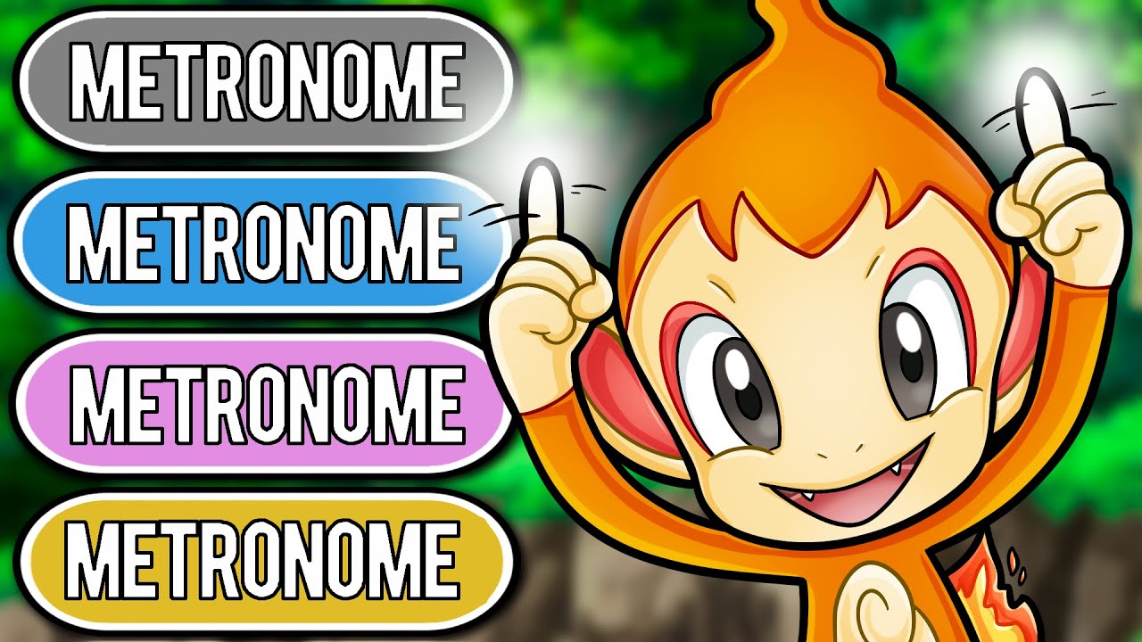 J'ai battu Pok&eacute;mon en utilisant UNIQUEMENT le m&eacute;tronome