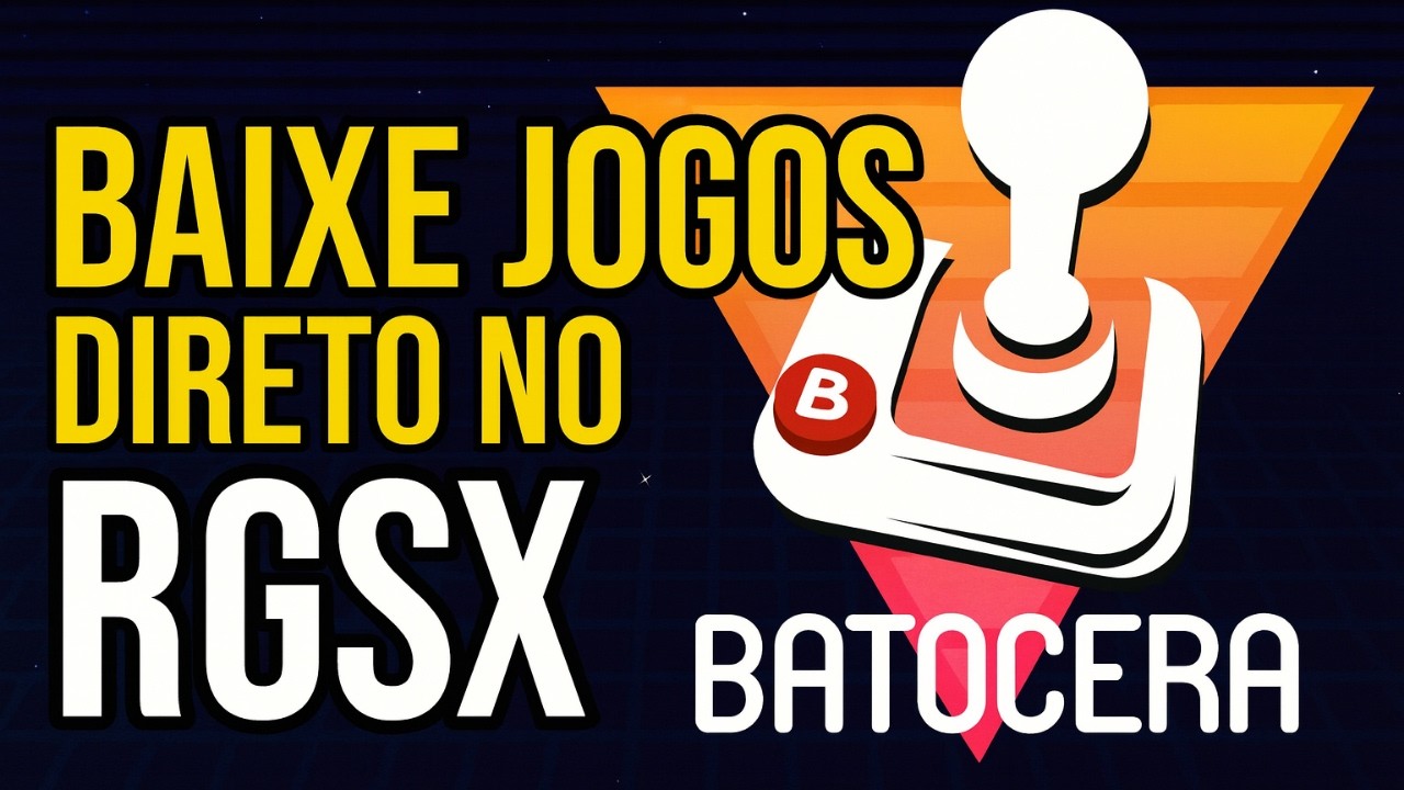 Esqueça o PC! Baixe e Organize Jogos no Batocera com o RGSX