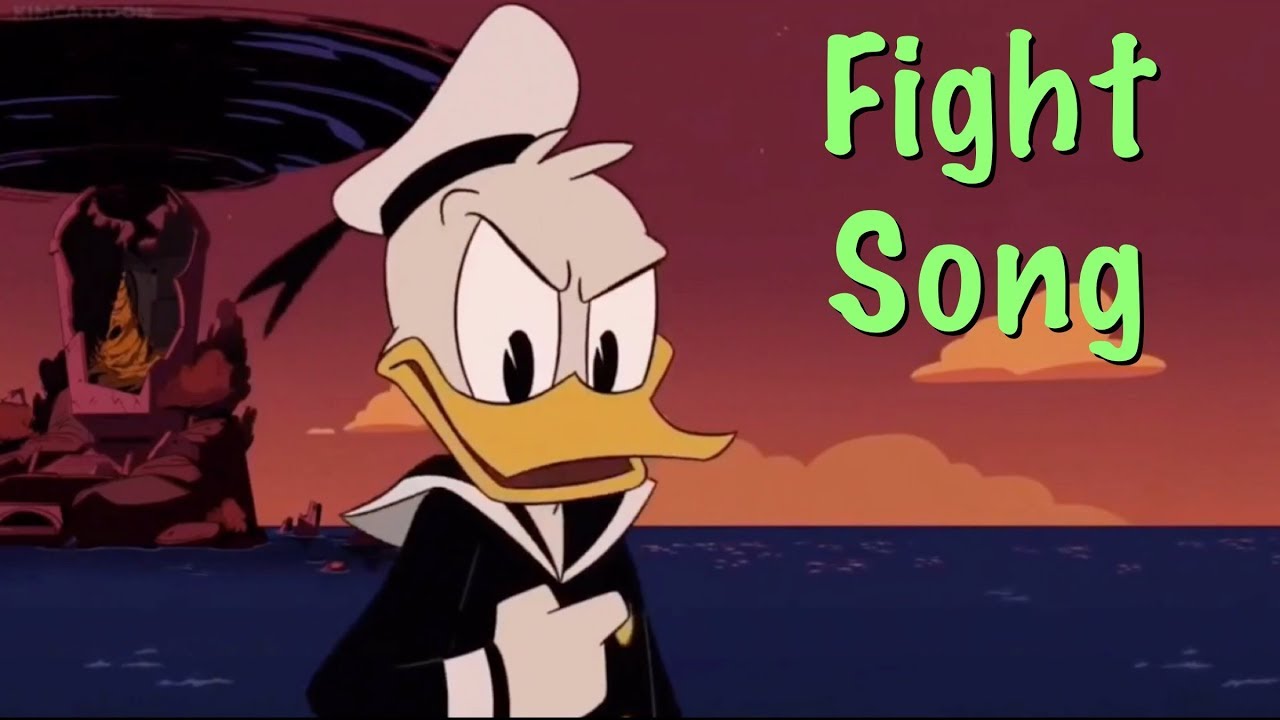 Donald Duck - DuckTales - Fight Song - Rachel Plattern (REQUESTED VID)