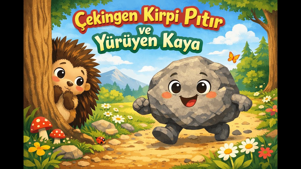 Çocuk Masalları - Çekingen Kirpi Pıtır ve Yürüyen Kaya - 90