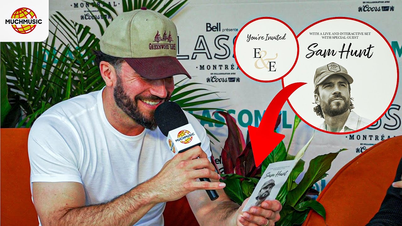I booked SAM HUNT to play at my wedding...
