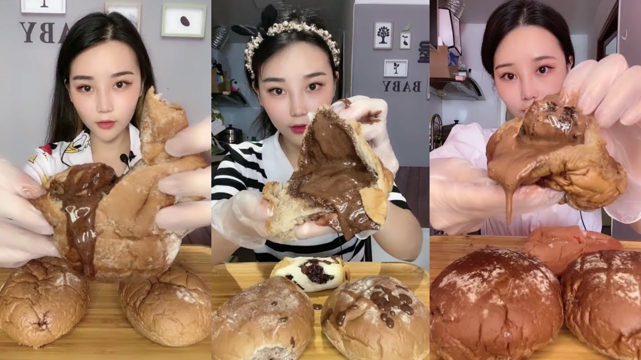 🍞 [MUKBANG] chocolate lava bread edition