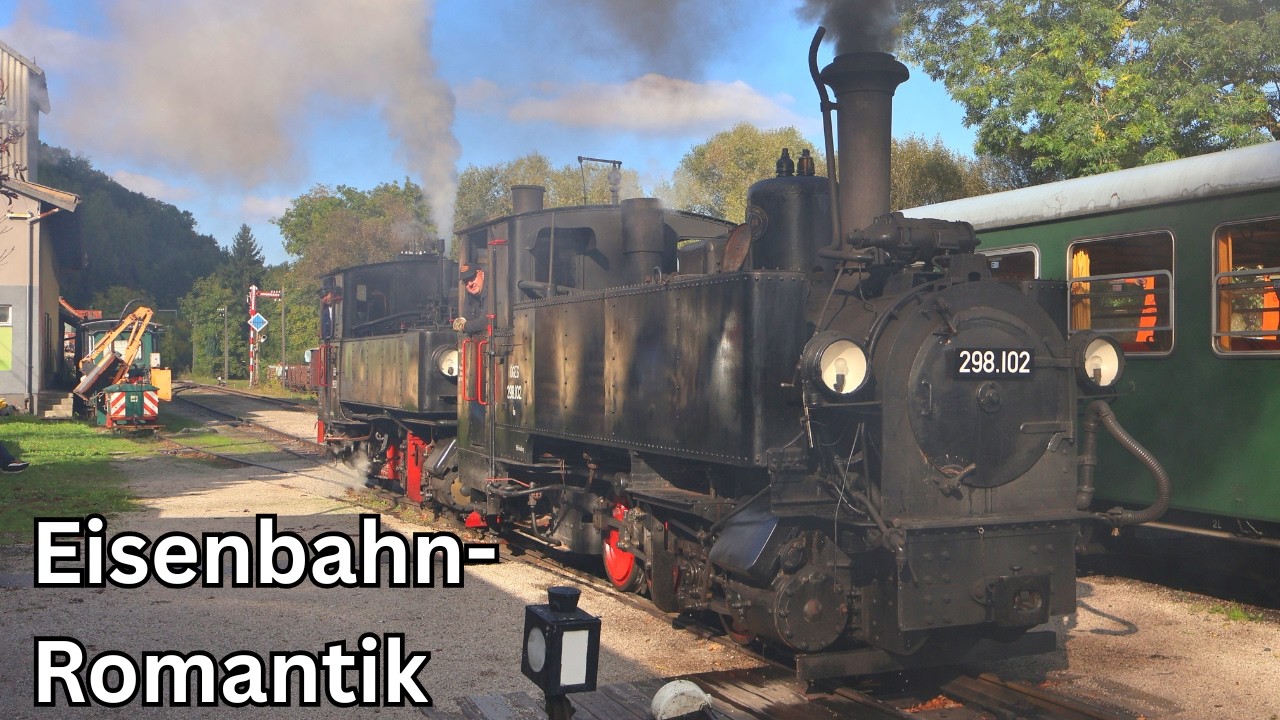 Legendäre Steyrtalbahn: Dampflok-Abenteuer auf 760 mm | 4K