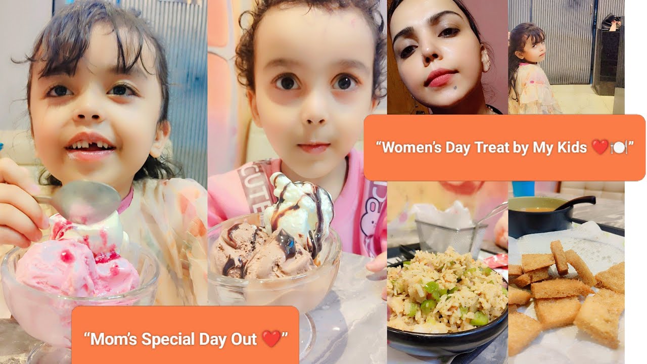 #Women’s #Day becameextra #special when my little kids surprised mewith asweet treatand yummy food♥️