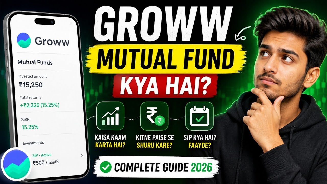 Groww Mutual Fund Kya Hai? | Complete Beginner Guide 2026