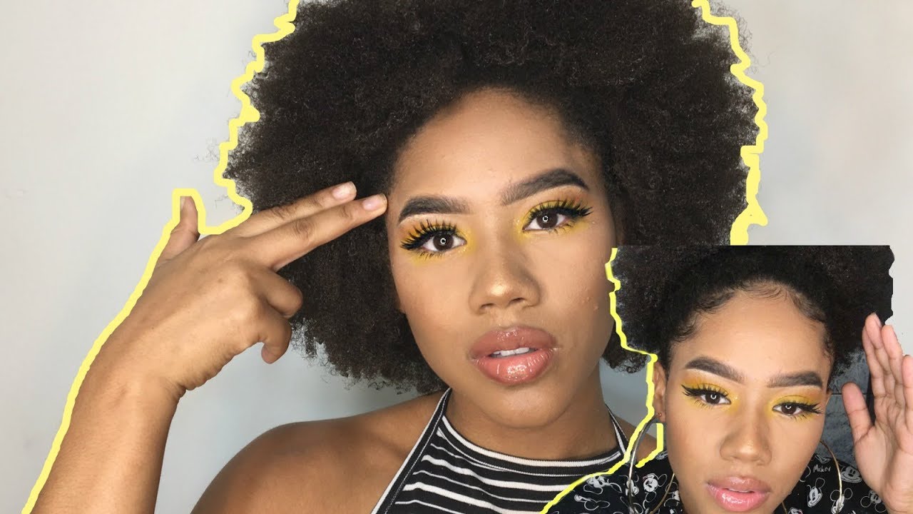 MAKE YELLOW TUTORIAL - ME RENDI A MAKE AMARELA🌻