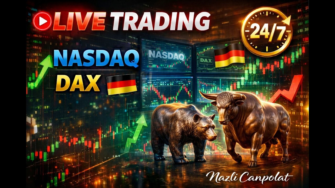 NASDAQ Live / DAX Live / Live Trading