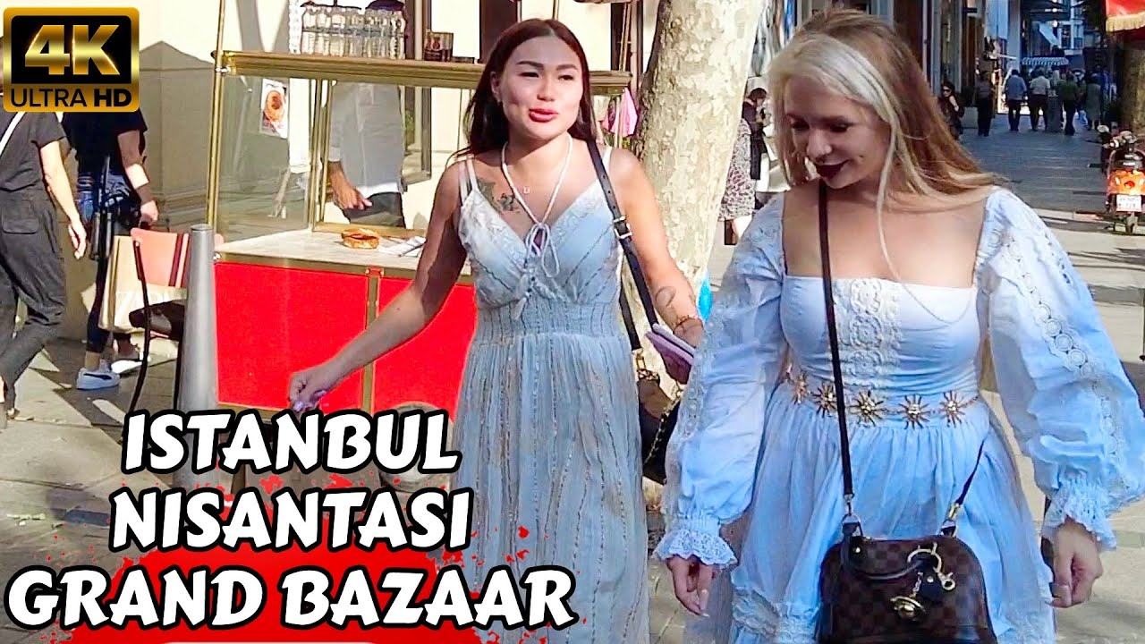 🇹🇷 Большой базар Нишанташи Поддельный рынок Стамбул 2023 Пешеходная экскурсия по Турции Путеводитель