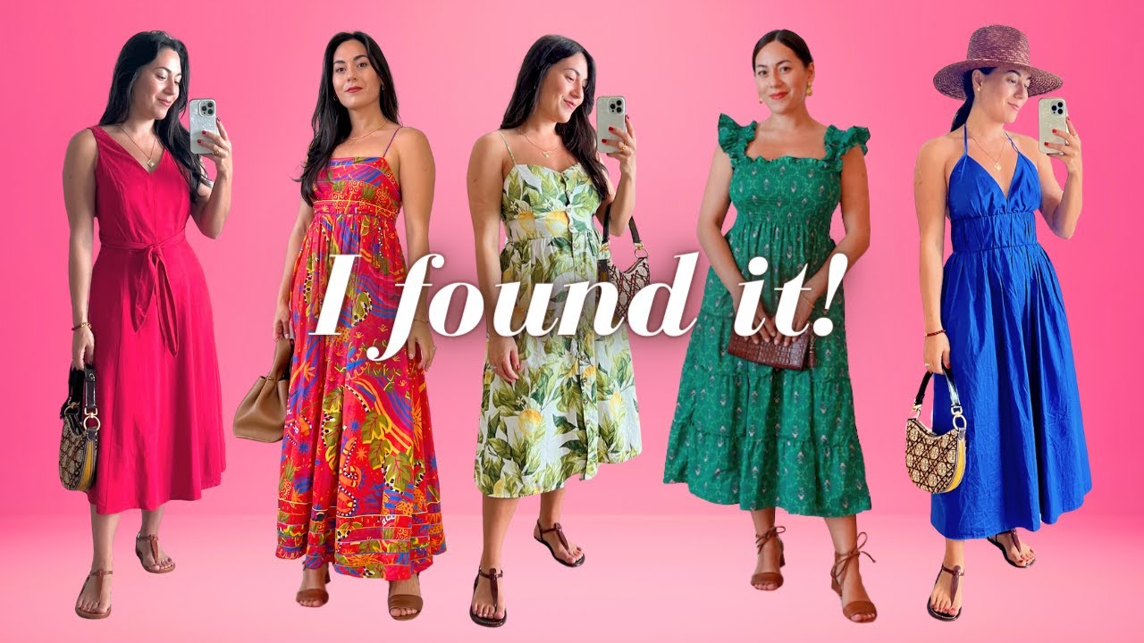 How to find the *PERFECT* dress for summer