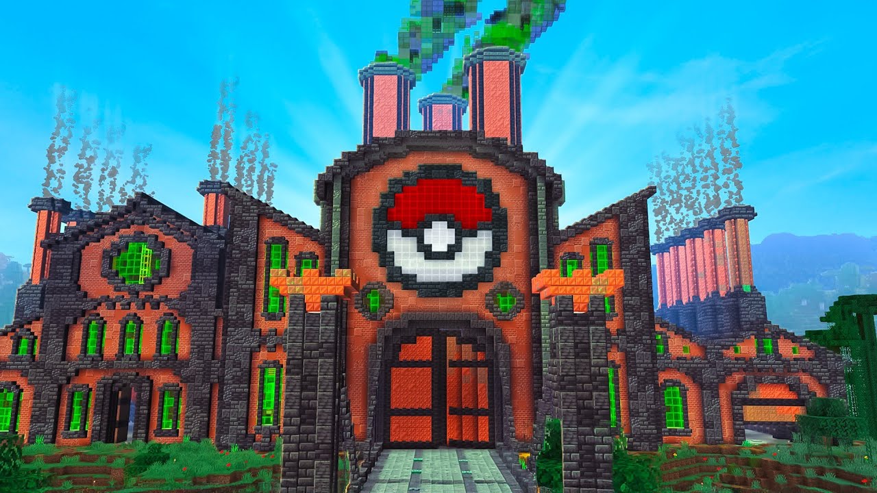 I Built A Pok&eacute;mon Factory in Minecraft