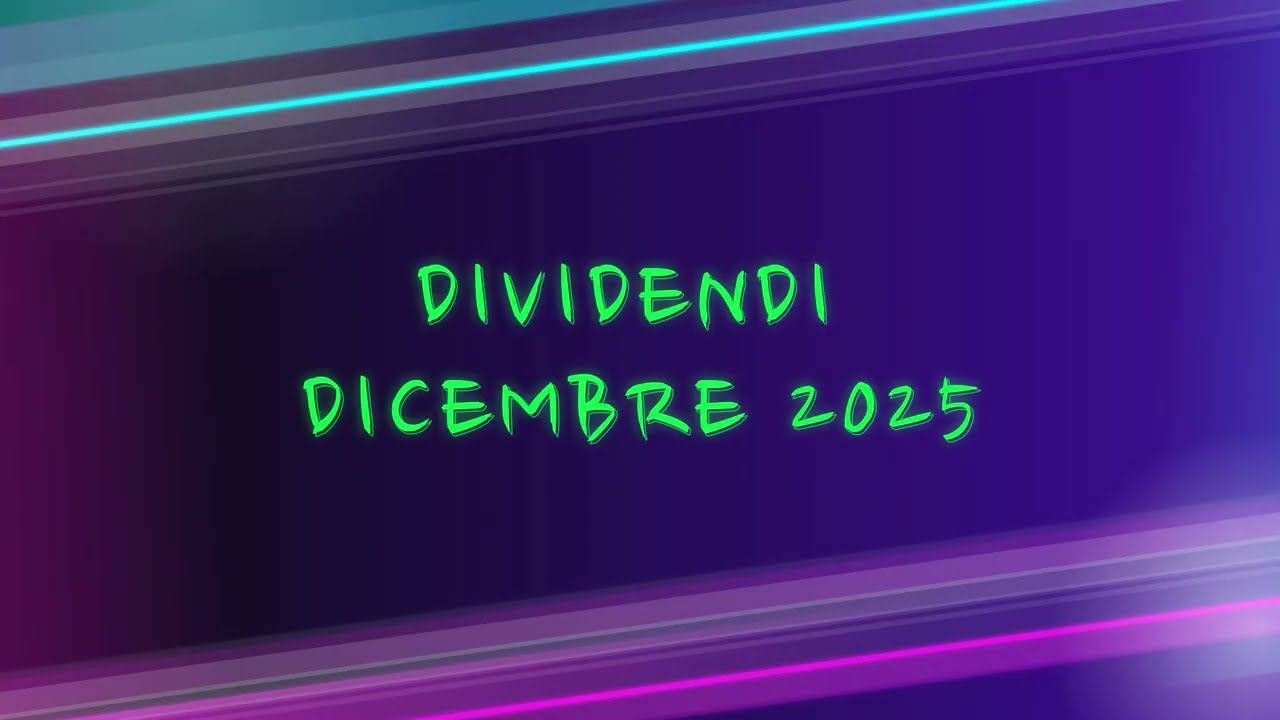 INVESTIMENTI DICEMBRE 2025