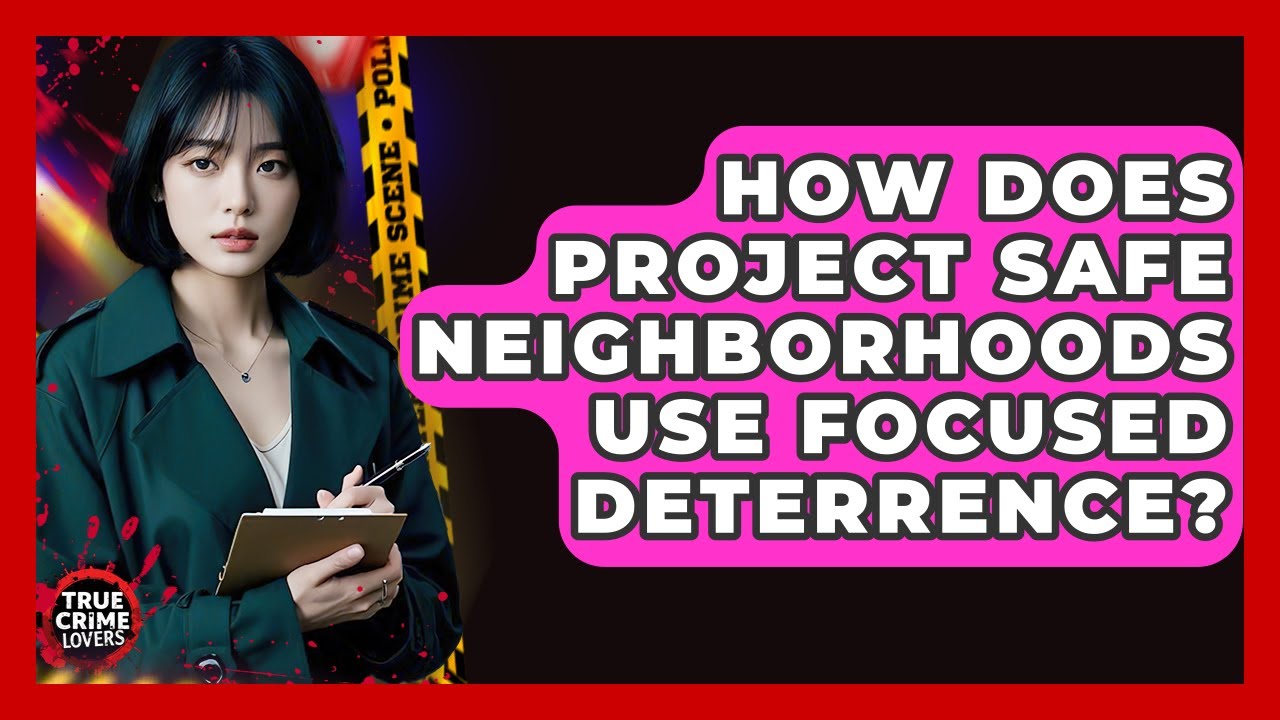 How Does Project Safe Neighborhoods Use Focused Deterrence? - True Crime Lovers