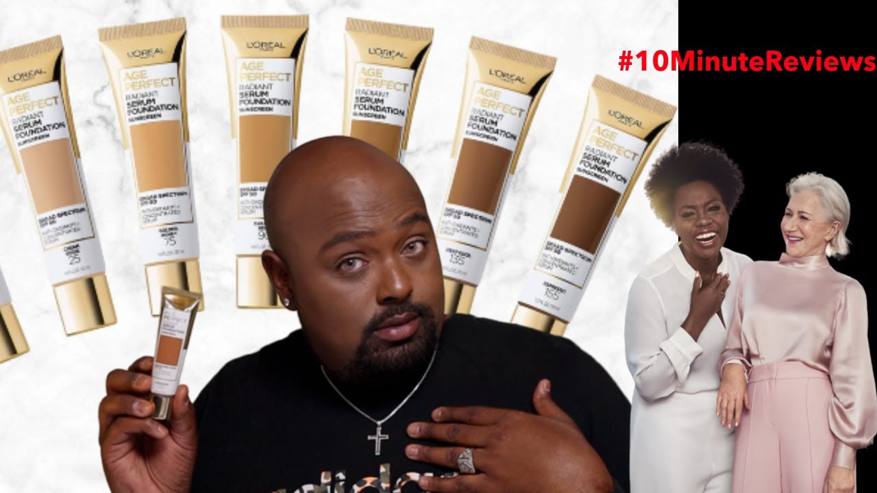 L'Oreal Age Perfect Radiant Serum Foundation Review in 125 Cappuccino - Another Winner?