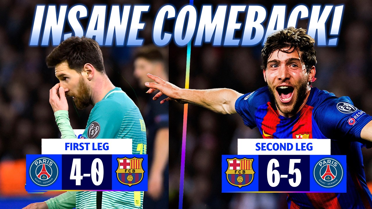 Most Dramatic Champions League Comebacks of All Time!