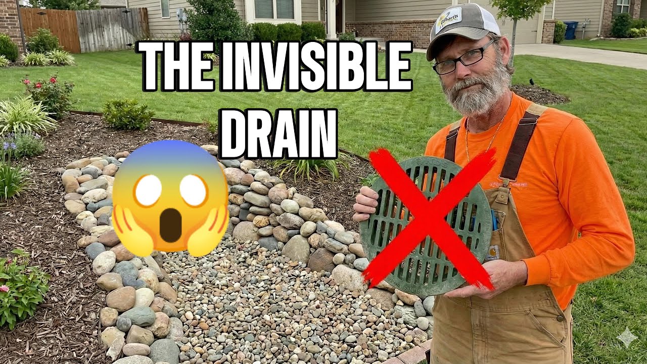 STOP Overcomplicating Drainage! How to Drain Surface Water Without Ugly Grates
