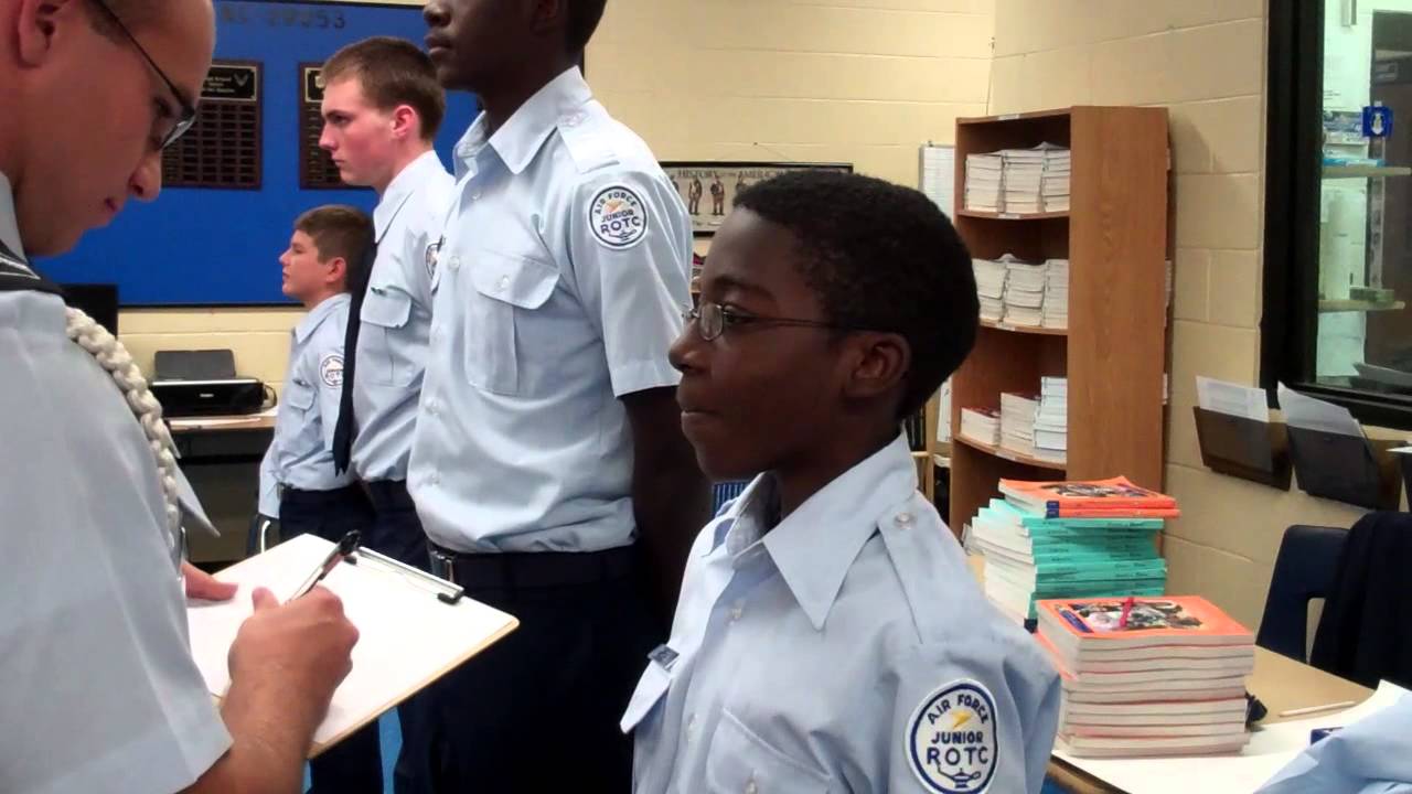 Hunt AFJROTC Fall 2012 4th Block Inspection Part 1