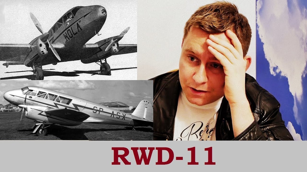 RWD-11 polski samolot pasażerski na kredyt #Zabytki_Nieba