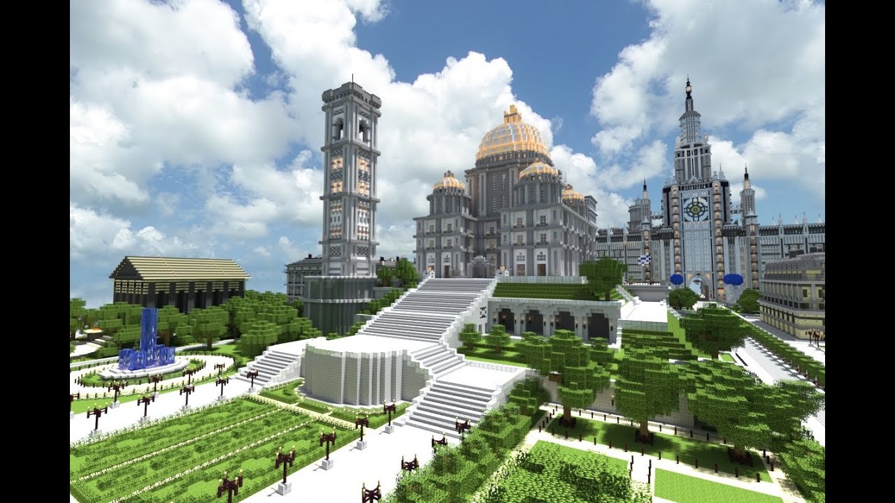 ASMR - Imperial City Tour (my Minecraft project), part 2