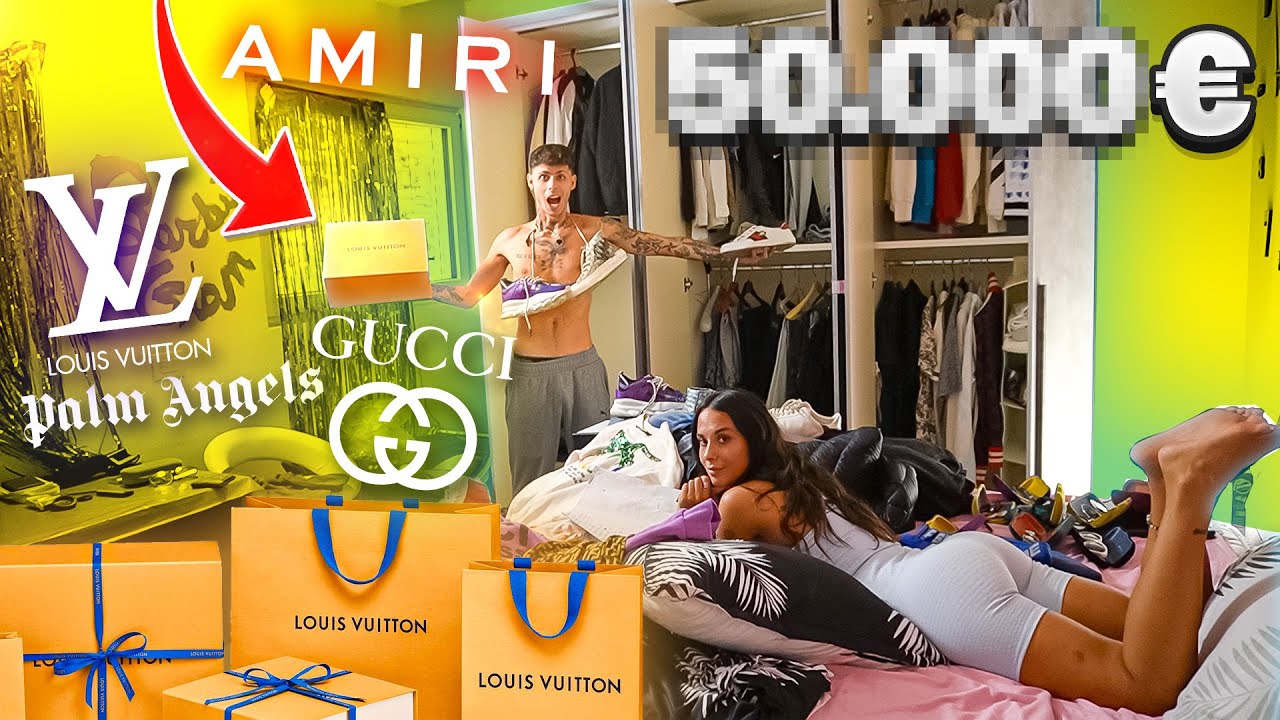 IL MIO GUARDAROBA DA 50.000€ DOPO 4 ANNI !! *molto costoso*