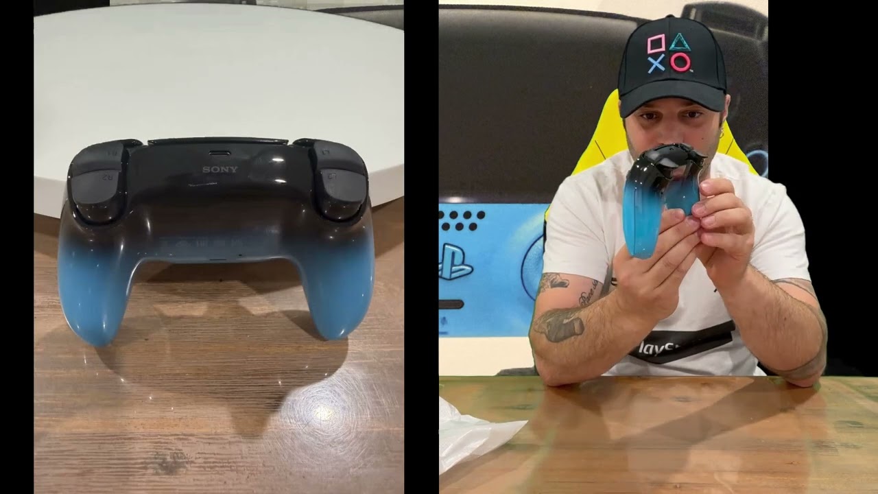 Эпизод 3263 - Распаковка лимитированной серии контроллера Sony Playstation 5 DualSense цвета Rhyt...