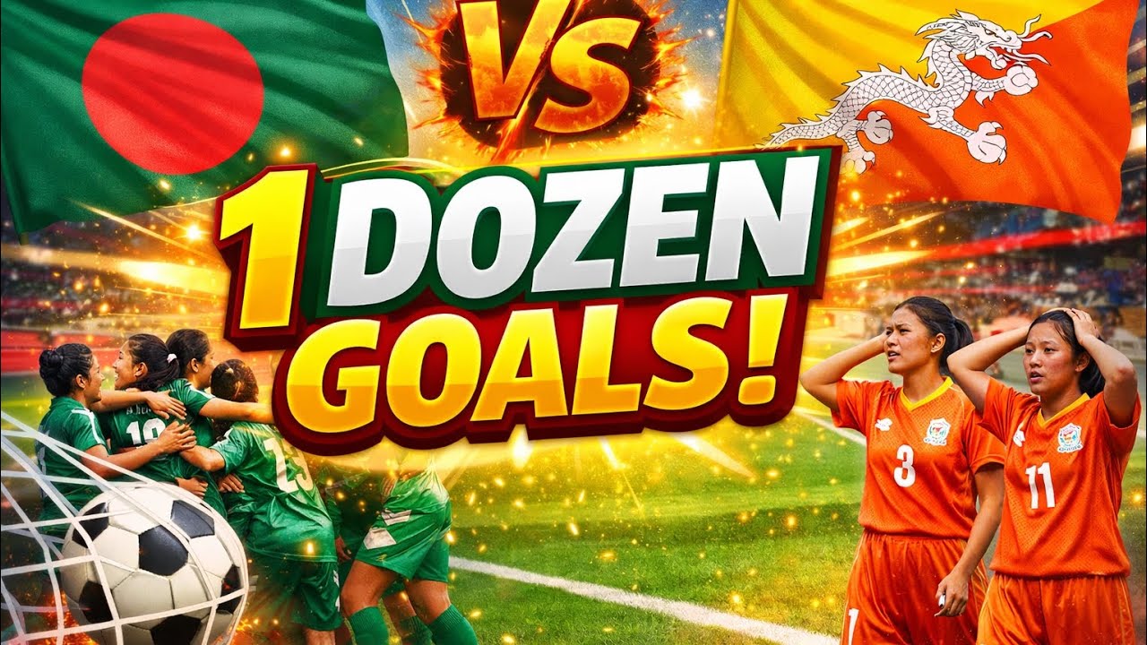 Bangladesh u-19 woman's vs Bhutan woman's u-19. | SAFF U-19 woman's Championship 2026. 