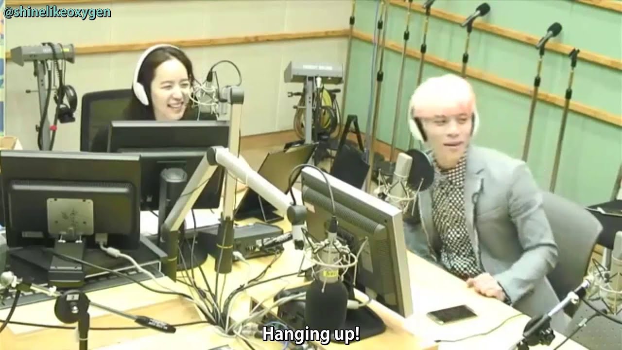 [ENG SUB] 160530 Jonghyun calling Minho @ Park Ji Yoon's Music Plaza